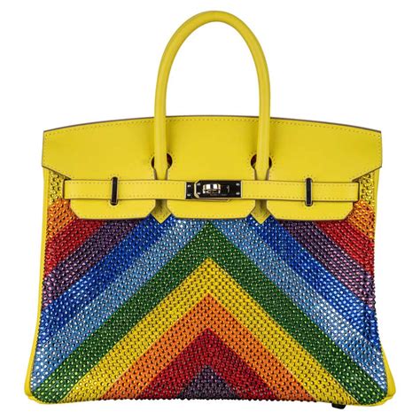 rainbow birkin bag price